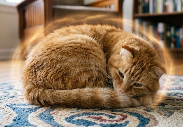 Local Cat Achieves Maximum Roundness, Defies Laws of Physics
